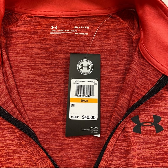 Under Armour Sweaters Underarmour Heatgear Zipup Pullover Nwt Small